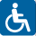 Accès pour déficience motrice